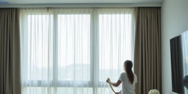 Delicate sheer drape cleaning calamvale Matty Curtain Cleaning