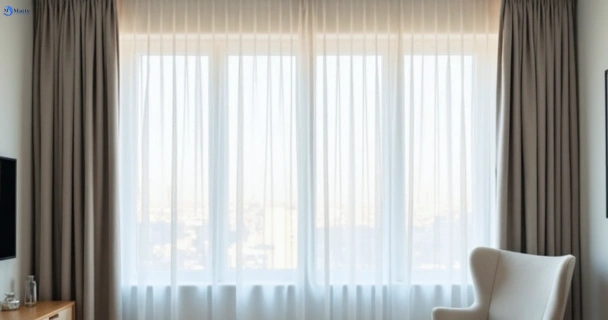 Restored vibrant drapes in calamvale QLD after Matty Curtain Cleaning